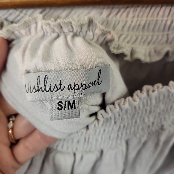 Off the Shoulder Ruffled Dress Size S/M - Picture 3 of 4